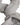 Dolce & Gabbana Gray DG Crown Neck Warmer Wrap Shawl Scarf