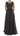 Dolce & Gabbana Dark Silk Shift Gown Full Length Dress