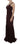 Dolce & Gabbana Bordeaux Stretch Full Length Sheath Dress