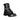 Tommy Hilfiger Black Leather Women Boot