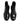 Dolce & Gabbana Black Leather Logo Ankle Boots Lace Up Shoes