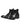 Dolce & Gabbana Black Leather Ankle Boots Slip On Shoes