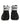 Dolce & Gabbana Black Quilted Leather Lace Up Sneakers Shoes
