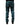 Dolce & Gabbana Blue Black Stripes Skinny Denim Jeans
