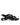 Dolce & Gabbana Black Leather Studded Ankle Strap Sandals Shoes