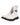 Dolce & Gabbana White Beige DG Logo Mid Calf Boots Shoes
