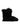 Dolce & Gabbana Black Faux Fur Mid Calf Boots Shoes