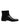 Dolce & Gabbana Black Leather Logo Ankle Boots Studded Shoes