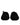 Dolce & Gabbana Black Wool Slip On Flats Ballerina Shoes