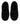 Dolce & Gabbana Black Wool Slip On Flats Ballerina Shoes