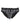 Dolce & Gabbana Black Floral Logo Beachwear Men Brief Swimwear