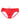 Dolce & Gabbana Red Logo Waist Men Beachwear Brief Swimwear