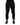 Dolce & Gabbana Black Cotton Logo Tape Men Jogger Pants