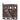 Valentino Garavani Brown Calf Leather Bos Taurus Shoulder Bag
