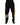 Dolce & Gabbana Black Cotton Logo Tape Men Jogger Pants