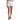 Dolce & Gabbana White Front Lace High Waist Hot Pants Shorts