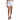 Dolce & Gabbana White Front Lace High Waist Hot Pants Shorts