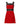 Dolce & Gabbana Red Wool Sleeveless A-line Flared Mini Dress