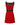 Dolce & Gabbana Red Wool Sleeveless A-line Flared Mini Dress