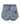 Dolce & Gabbana Blue Logo Plaque Denim Cotton Hot Pants Shorts