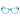 Guess Turquoise Acetate Glasses (Frames)