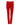 Dolce & Gabbana Red Mid Waist Slim Fit Pants