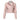 Dolce & Gabbana Light Pink Collar Leather Women Biker Jacket
