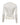 Dolce & Gabbana White Silk Lily Embellished Cardigan Sweater
