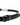 Dolce & Gabbana Black Embellished Metal Logo Buckle Belt