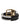 Dolce & Gabbana Black White Patchwork Gold Metal Buckle Belt