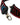 Dolce & Gabbana Black Cotton Printed Women Bag Accessory Shoulder Strap