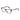 Guess Pink Women Glasses Frame