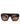 Dolce & Gabbana Dark Brown Havana DG4398F Square Frame Eyewear Sunglasses