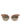Dolce & Gabbana Pink Gold Mirrored Cat Eye DG6109 Sequined Sunglasses