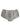Dolce & Gabbana Gray Cotton Floral Lace High Waist Panty Underwear
