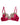 Dolce & Gabbana Magenta Floral Lace Silk Non Wire Bra Underwear