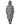 Dolce & Gabbana Black White DG Mania Hooded Long Coat Jacket