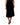 Dolce & Gabbana Black High Waist Fit Flared Midi Skirt