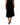 Dolce & Gabbana Black High Waist Fit Flared Midi Skirt