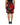 Dolce & Gabbana Brown Floral High Waist Side Slit Skirt