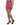 Dolce & Gabbana Pink Rhinestone Embellished Logo Mini Skirt