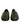 Dolce & Gabbana Green Exotic Leather Espadrilles Slip On Shoes