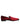Dolce & Gabbana Red Velvet Slip On Loafers Formal Shoes