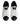 Dolce & Gabbana White Black Leather Portofino Sneaker Shoes