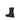 Dolce & Gabbana Black Calf Leather Bos Taurus Lace-Up Boots