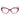 Marciano by Guess Red Acetate Glasses (Frames)