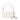 Michael Kors White Leather Handbag