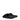 Versace Black Leather Slippers
