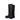 Burberry Black Cotton Rain Boots
