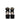 Jimmy Choo Black Satin Platform Sandals